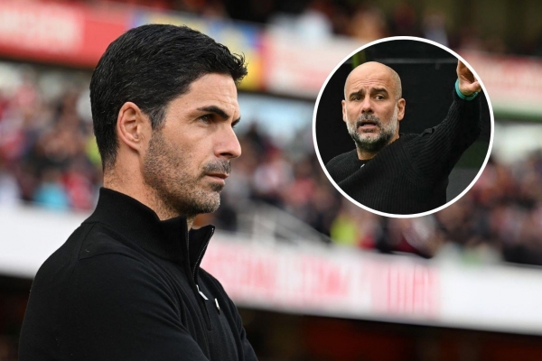 Arteta nói thẳng quan hệ với Pep Guardiola sau trận thắng Leicester