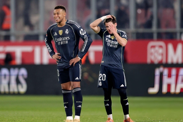 Hòa Girona, Real mất ngôi đầu La Liga vào tay Barca