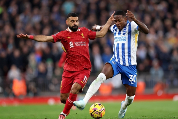 Trực tiếp Liverpool vs Brighton, 22h00 hôm nay 13/12