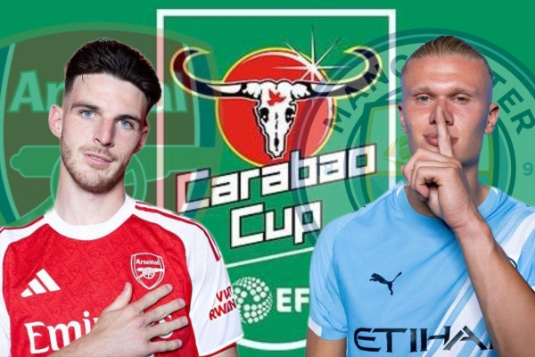 Siêu máy tính dự đoán bất ngờ trận Arsenal vs Man City ở chung kết Carabao