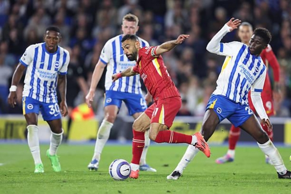 Trực tiếp Brighton vs Liverpool, 19h30 hôm nay 21/3