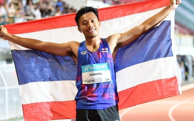 'Thần gió' Thái Lan thiết lập cột mốc khó tin tại SEA Games