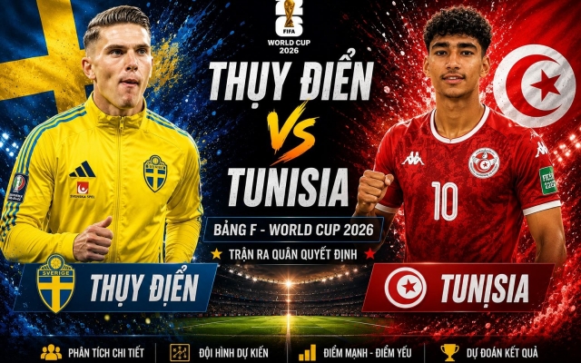 Đội hình mạnh nhất Thụy Điển vs Tunisia: Hàng công thượng hạng!