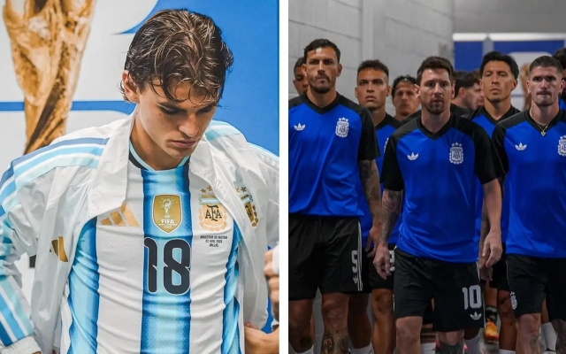Chưa được ra sân, sao trẻ Argentina vẫn gửi thông điệp đầy bản lĩnh