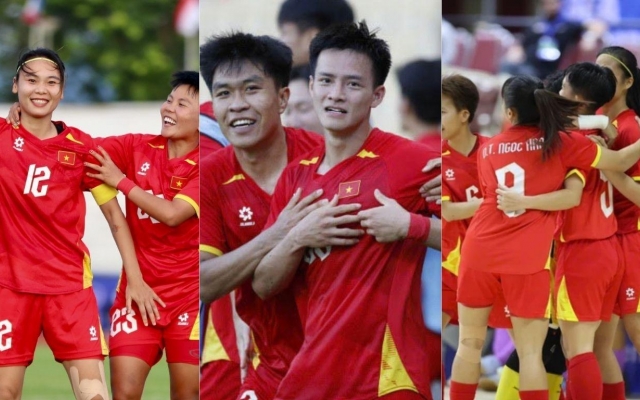 CĐV Đông Nam Á kinh ngạc thốt lên khi 3 ĐT Việt Nam cùng vào chung kết