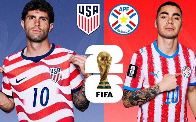 Link xem trực tiếp Mỹ vs Paraguay hôm nay 13/6 trên VTV