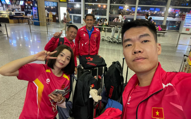 Một số đội tuyển thể thao Việt Nam đã di chuyển đến Pháp