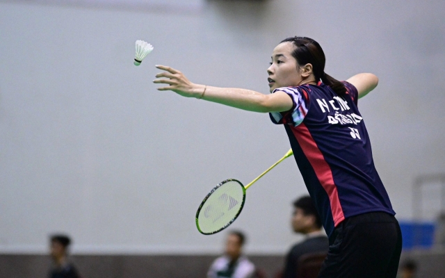 Tay vợt Nguyễn Thùy Linh thắng trận đầu tiên tại SEA Games 33