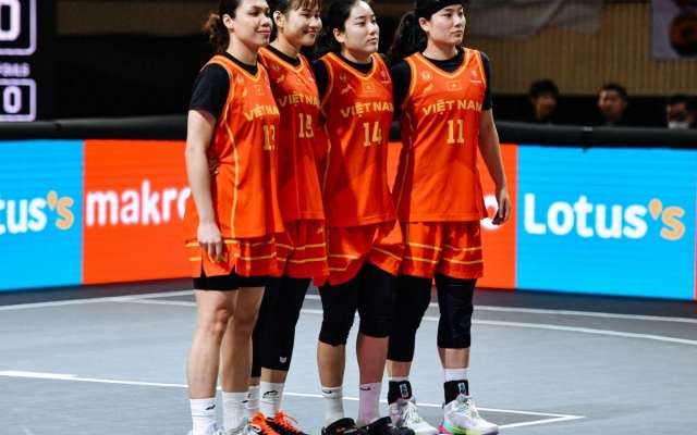 Trực tiếp bóng rổ 3x3 nữ Việt Nam vs Malaysia, 17h20 hôm nay 11/12