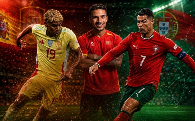 Tiền vệ nhập tịch ĐT Việt Nam chỉ thẳng kết quả trận Tây Ban Nha vs Bồ Đào Nha