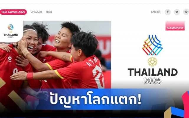 Báo Thái 'nóng mắt' vì Việt Nam liên tục gặp rắc rối ở SEA Games