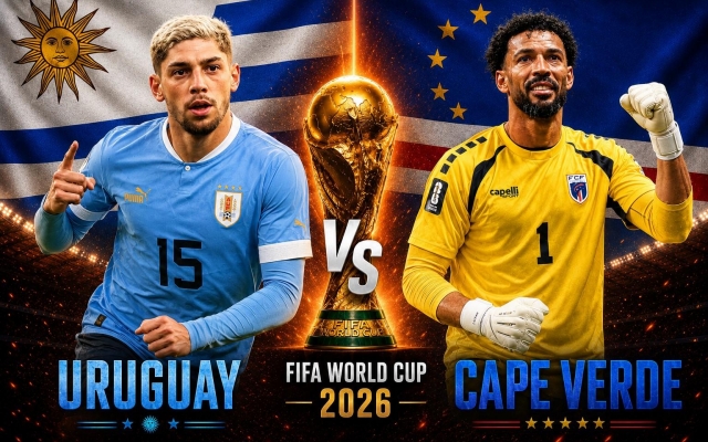 Trực tiếp bóng đá Uruguay vs Cape Verde, 5h00 hôm nay 22/6