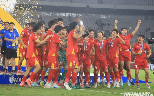 U23 Việt Nam sánh ngang Hàn Quốc và Australia ở một thống kê