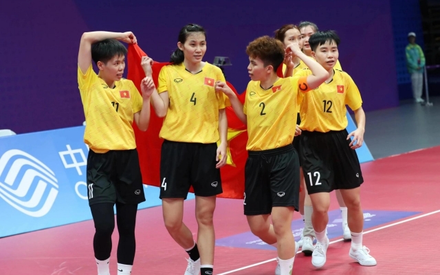 Thua 0-2 Thái Lan, tuyển cầu mây Việt Nam giành HCB SEA Games