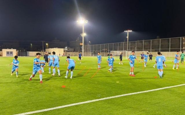 Video: Thanh Nhàn vẫn chưa bình phục, U23 tập buổi đầu tiên tại Ả Rập Xê Út