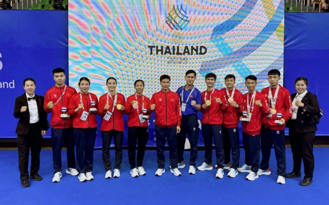 Kickboxing Việt Nam: Quật ngã Thái Lan, viết dấu ấn SEA Games 33
