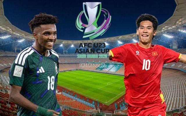 Siêu máy tính dự đoán kết quả U23 Việt Nam vs U23 Ả Rập Xê Út