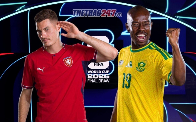 Link xem trực tiếp CH Séc vs Nam Phi hôm nay 18/6 trên VTV - World Cup 2026