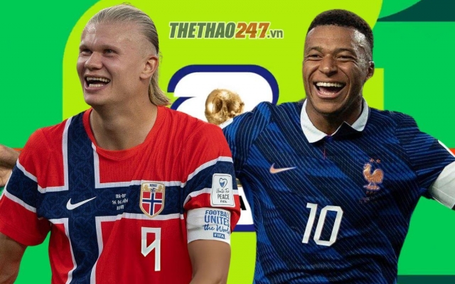 Siêu máy tính Opta soi tỷ lệ thắng Na Uy vs Pháp: Chênh lệch cực lớn