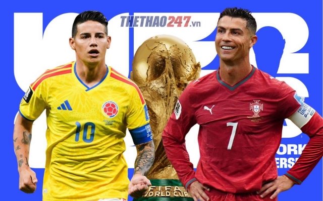 Siêu máy tính Opta soi tỷ lệ thắng Colombia vs Bồ Đào Nha: Ronaldo quá khác biệt