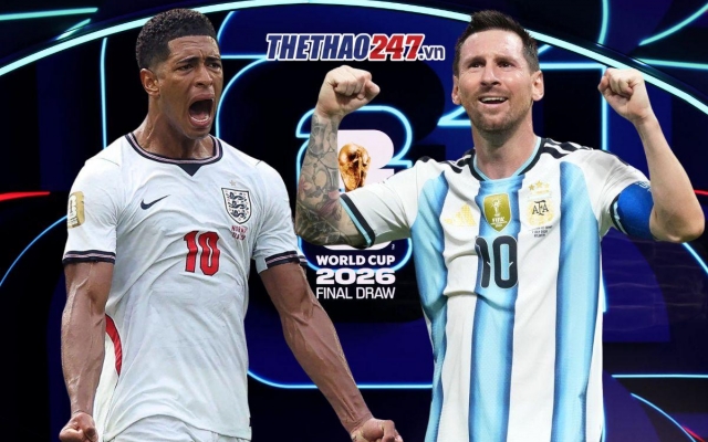 Dự đoán bàn thắng, góc & thẻ phạt Anh vs Argentina - World Cup 2026