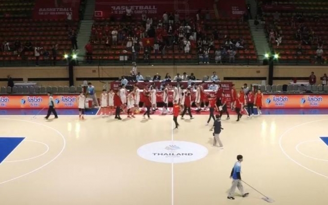 Bóng rổ nam Việt Nam đứng thứ 5 toàn đoàn tại SEA Games 33