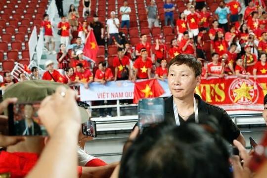 Báo Indonesia đưa tin về tham vọng của HLV Kim Sang-sik