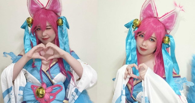 Nữ tuyển thủ đội tuyển LOL Lào cosplay Ahri, Gwen khiến fan Việt ngây ngất