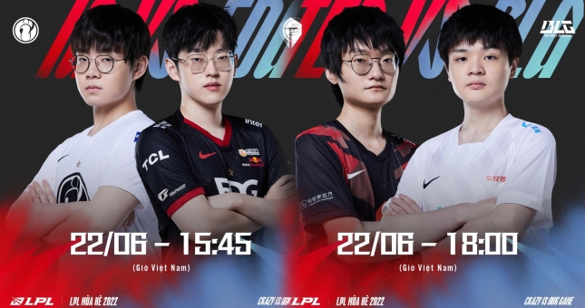Kết quả LPL mùa Hè ngày 22/6: IG - EDG, TES - BLG
