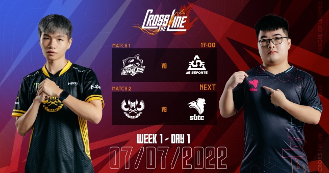 Lịch thi đấu VCS ngày hôm nay 7/7: GAM đụng độ SE