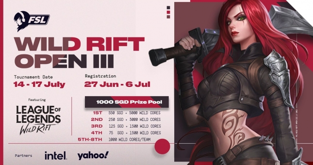 Thông tin về giải đấu Tốc Chiến nữ FSL Wild Rift Open III