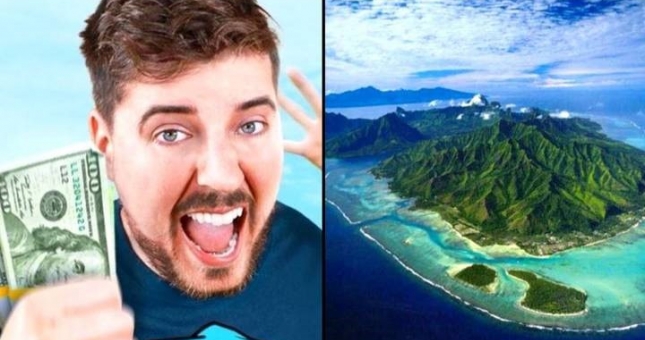 MrBeast mua hẳn một hòn đảo chỉ để quay video thử thách