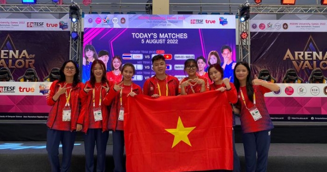 Liên Quân Mobile Việt Nam giành HCV đầu tiên ở một kỳ đại hội thể thao khu vực