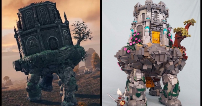 Game thủ dùng 6000 mảnh Lego để lắp ghép thành nhân vật trong game