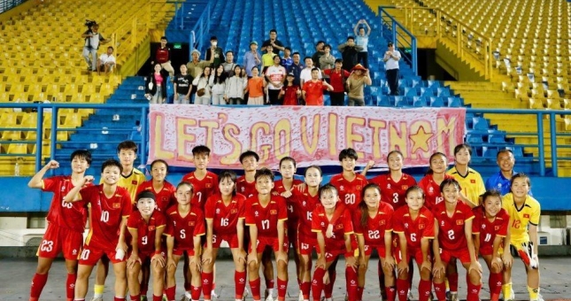 U17 nữ Việt Nam chung bảng với Trung Quốc và Thái Lan ở giải châu Á