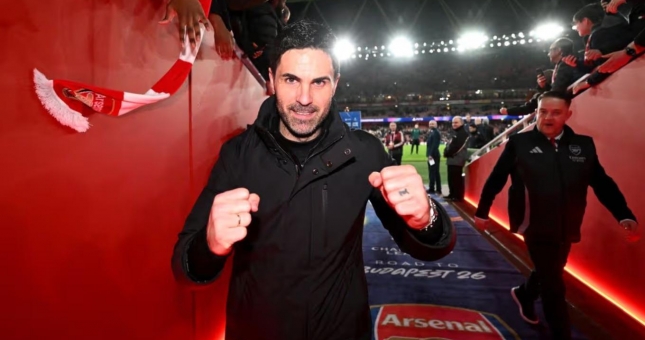 HLV Arteta báo tin cực vui đến fan Arsenal