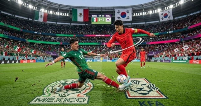 Trực tiếp bóng đá Mexico vs Hàn Quốc, 8h00 hôm nay 19/6