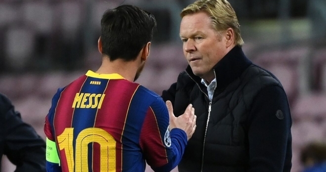 Koeman nói lời thật lòng về Messi sau chiến thắng của Barca