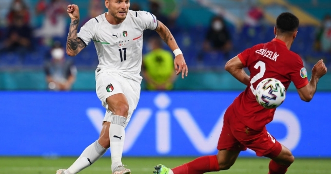 VIDEO bàn thắng Thổ Nhĩ Kỳ 0-3 Italia: Ấn tượng Thiên Thanh