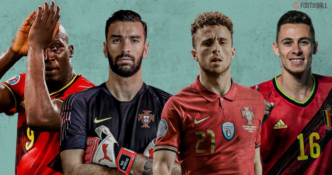 Đội hình chính thức Bỉ vs Bồ Đào Nha: Ronaldo đá chính, Bruno dự bị