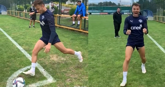 4 triệu lượt xem cú đá phạt góc phá vỡ quy luật tự nhiên