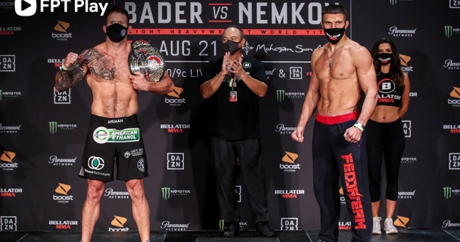 FPT Play chính thức phát sóng sự kiện Bellator MMA World Grand Prix 2021