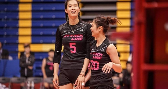 Thanh Thúy oanh toạc trên đất Đài Loan, ghi hơn một nửa số điểm cho đội nhà