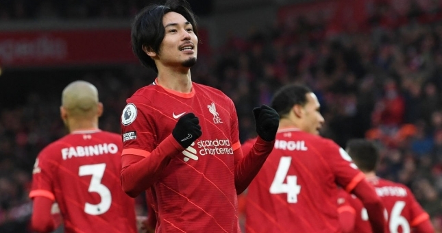 Minamino nhận quà sinh nhật, Liverpool thắng áp đảo Brentford