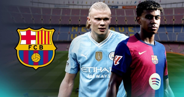 Vừa thua Real, Man City thêm sốc khi Barca tiến sát Haaland