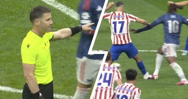 Trận Atletico hòa Arsenal gây tranh cãi dữ dội