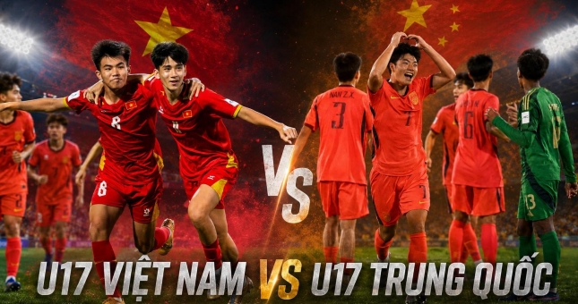 CĐV Trung đồng loạt réo tên Việt Nam khi vào bán kết U17 châu Á