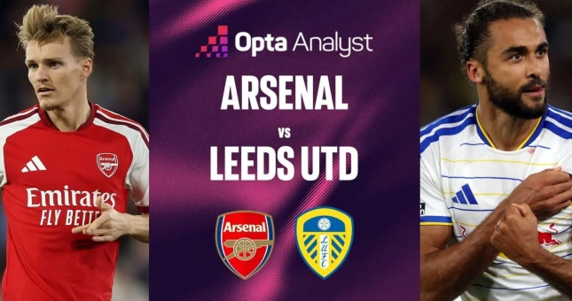 Siêu máy tính dự đoán kết quả Arsenal vs Leeds: Tỷ số bất ngờ