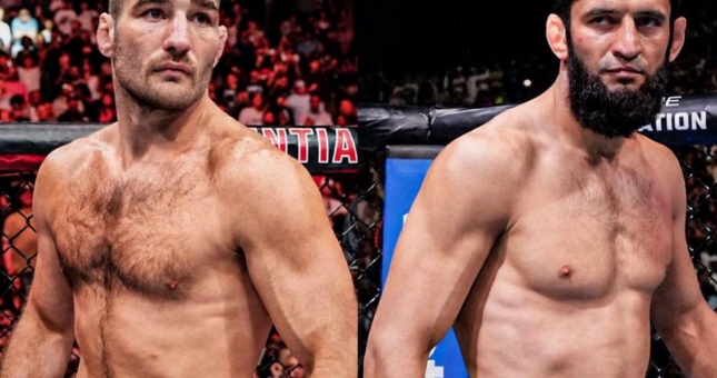 Sean Strickland và Khamzat Chimaev khó nhìn mặt nhau trước thềm UFC 328