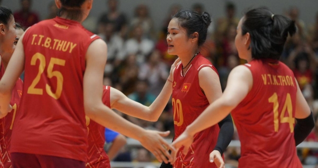Trực tiếp bóng chuyền nữ Việt Nam 0-0 Hồng Kông: Thế trận một chiều